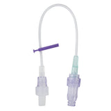 IV Extension Set Caresite® Needle-Free Port Small Bore 8 Inch Tubing Without Filter Sterile - BeHope
