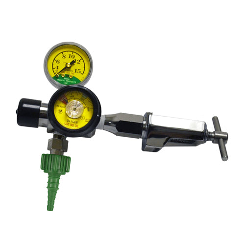 Régulateur d'oxygène 2 - 15 LPM CGA-870 Yoke