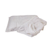 Bib Hook and Loop Closure Reusable Terry Cloth White - BeHope
