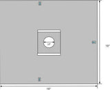 EENT Drape Clearview Eye Drape 16 W X 16 L Inch Sterile - BeHope