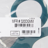 Trauma Shears McKesson Medicut™ Green 7-1/4 Inch Length Medical Grade Stainless Steel NonSterile Finger Ring Handle Blunt Tip / Blunt Tip