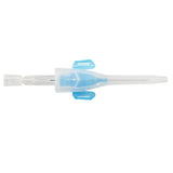 Closed IV Catheter Introcan Safety® 3 22 Gauge 1 Inch Polyurethane Winged Hub Blood Control Passive Safety - BeHope