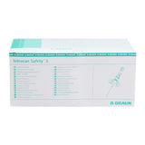 Closed IV Catheter Introcan Safety® 3 22 Gauge 1 Inch Polyurethane Winged Hub Blood Control Passive Safety - BeHope