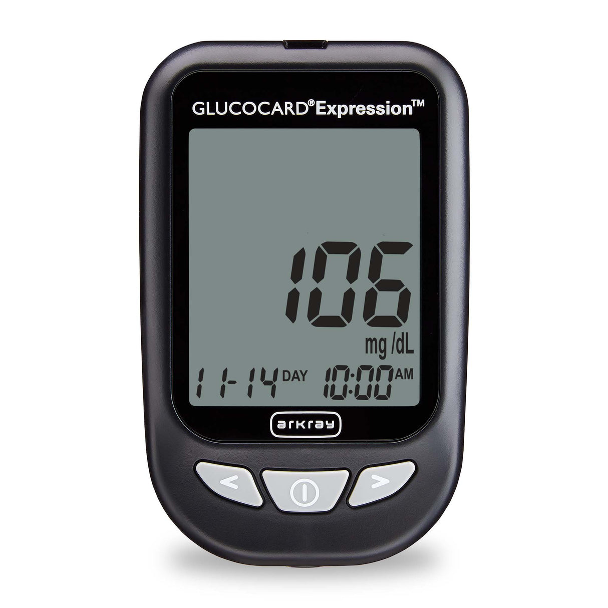 Blood Glucose Meter Glucocard® Expresson™ 6 Second Results Stores up to 7 Results No Coding Required - BeHope