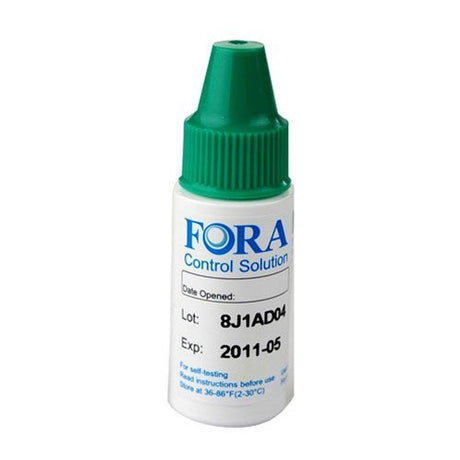 Blood Glucose Control Solution Fora 2 X 2.5 mL Low / High Level - BeHope