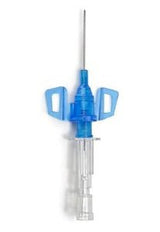 Closed IV Catheter Introcan Safety® 3 18 Gauge 1-1/4 Inch Polyurethane Winged Hub Blood Control Passive Safety - BeHope