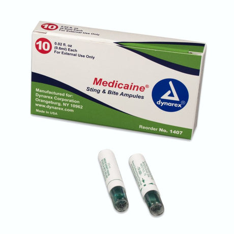 Medicaine Topical Swab for Insect Sting and Bite Relief - BeHope
