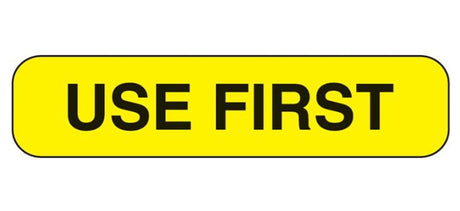 Indeed Pre-printed Label Use First Medication Supply - BeHope