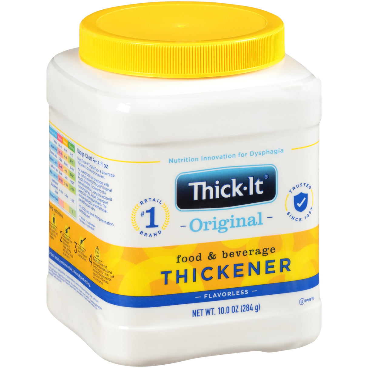Food and Beverage Thickener Thick-It® Original 10 oz. Canister Unflavored Powder IDDSI Level 0 Thin - BeHope