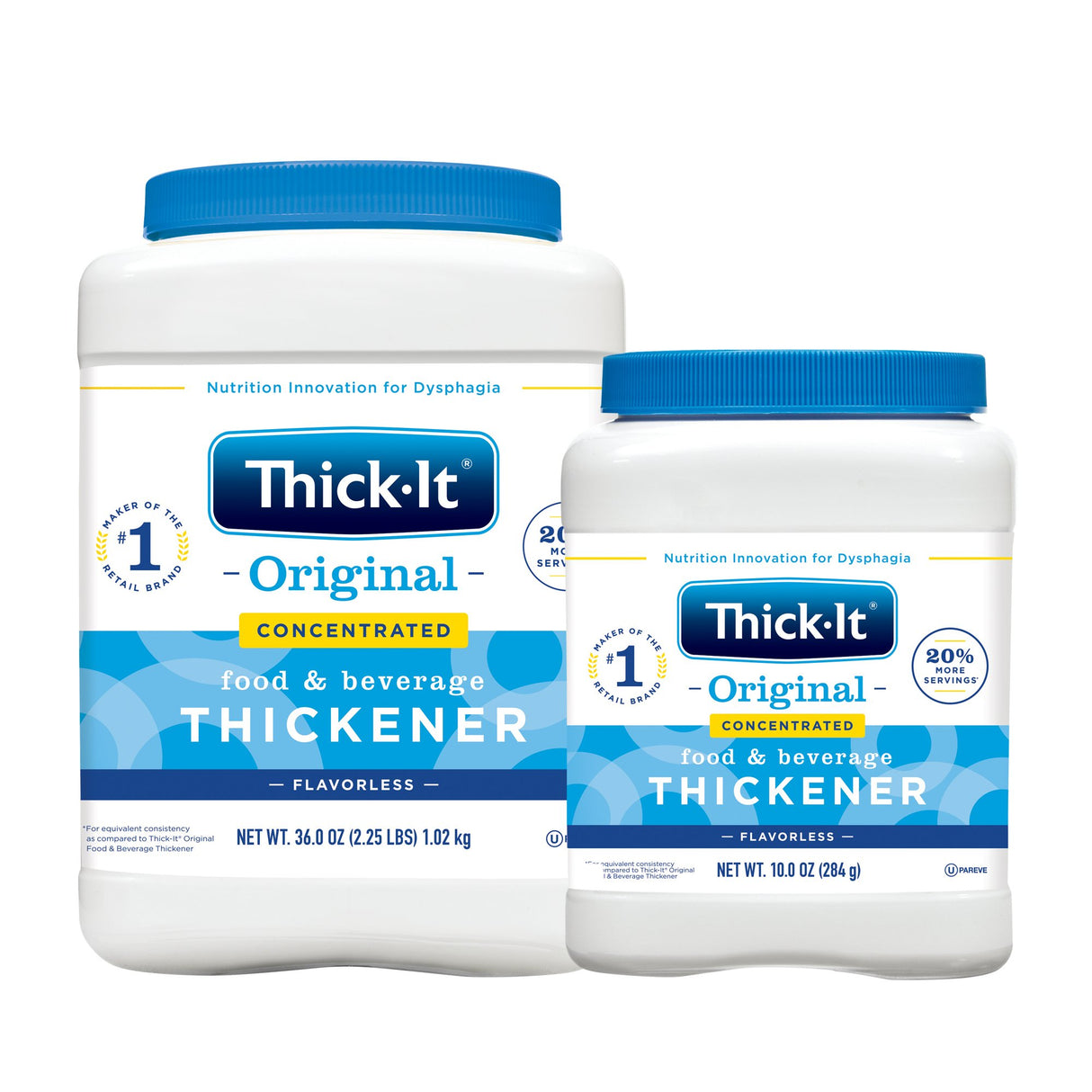Food and Beverage Thickener Thick-It® Original Concentrated 36 oz. Canister Unflavored Powder IDDSI Level 0 Thin - BeHope