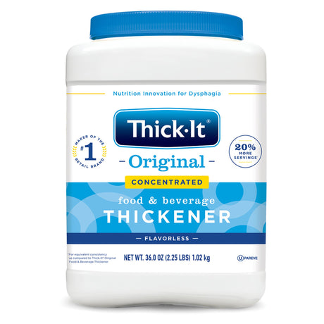 Food and Beverage Thickener Thick-It® Original Concentrated 36 oz. Canister Unflavored Powder IDDSI Level 0 Thin - BeHope