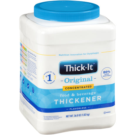 Food and Beverage Thickener Thick-It® Original Concentrated 36 oz. Canister Unflavored Powder IDDSI Level 0 Thin - BeHope