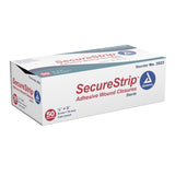 Skin Closure Strip Secure Strip™ 1/4 X 3 Inch Nonwoven Material Flexible Strip White - BeHope