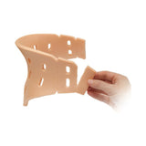 Rigid Cervical Collar Ossur® Philadelphia® Preformed Adult One Size Fits Most Two-Piece / Trachea Opening Adjustable Height 10 to 19 Inch Neck Circumference - BeHope