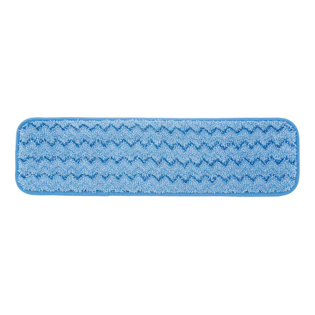 Wet Mop Pad Rubbermaid® HYGEN™ Bound Edge Blue Microfiber / Polyester / Nylon Reusable - BeHope