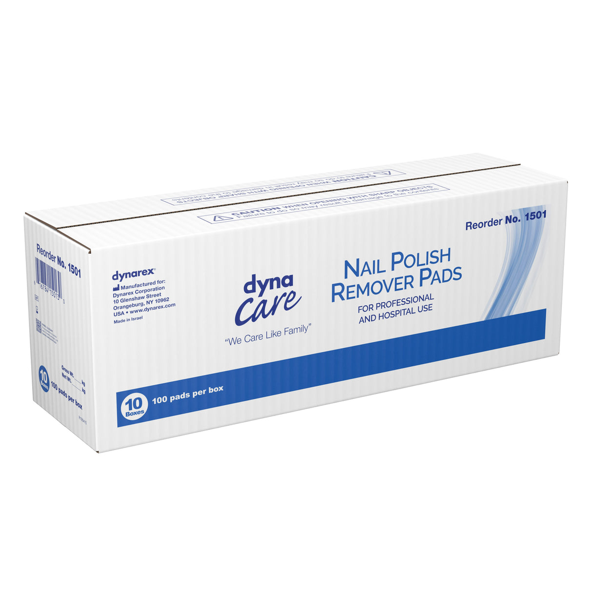 Nail Polish Remover Pad dynaCare 1.97 X 2.48 Inch - BeHope