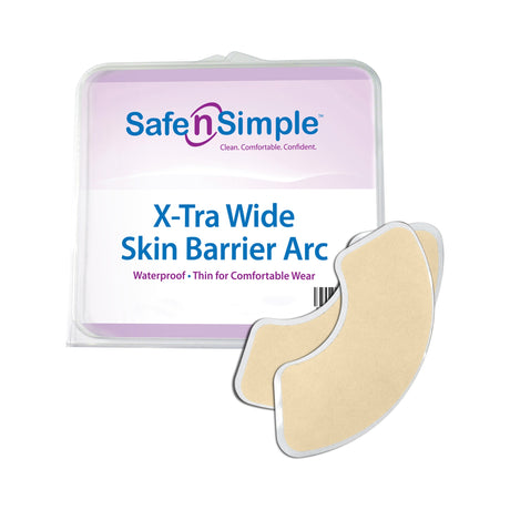 Skin Barrier Arc Safe N Simple™ with Heat Activated Adhesive - BeHope
