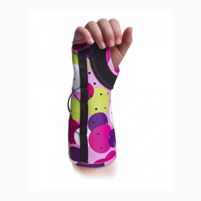Wrist / Forearm Brace Exos® Short Arm Thermoformable Polymer Left Hand Camo Print 2X-Small - BeHope