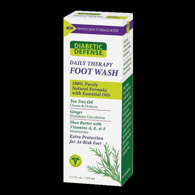 Foot Wash Diabetic Defense® Liquid 5 oz. Bottle Scented - BeHope