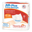 Disposable Underpad Tranquility® AIR-Plus Extra-Strength Low Air Loss 30 X 36 Inch Powersorb® Material Heavy Absorbency - BeHope