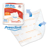 Disposable Underpad Tranquility® AIR-Plus Extra-Strength Low Air Loss 30 X 36 Inch Powersorb® Material Heavy Absorbency - BeHope
