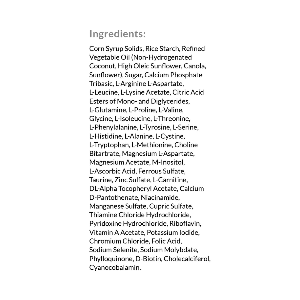 Infant Formula Neocate® Nutra Amino Acid Solid Food for Allergies - BeHope