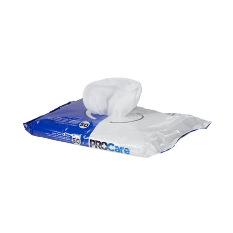 Personal Cleansing Wipe ProCare Soft Pack Scented 50 Count