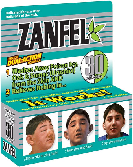 Poison Ivy Oak Sumac Wash Zanfel® Liquid - BeHope