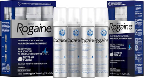 Men's Hair Regrowth Treatment Rogaine® Foam with Minoxidil - BeHope