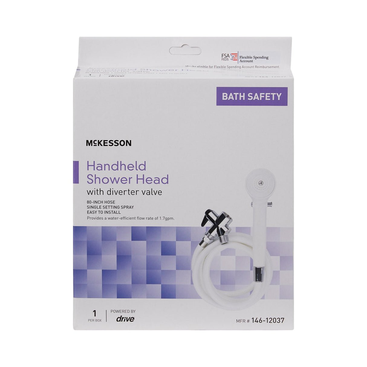 Handheld Shower McKesson 80 Inch Hose - BeHope