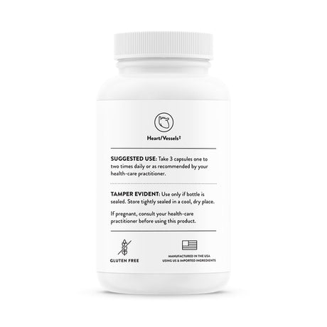 Dietary Supplement THORNE® Heart Health Complex Various Strengths Capsule 90 per Bottle - BeHope