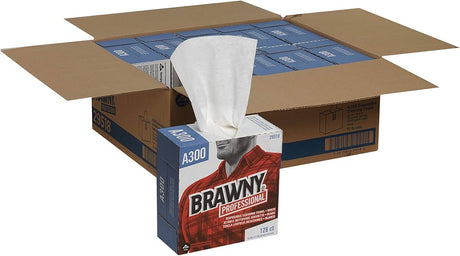 Multipurpose Task Wipe Brawny® Professional A300 Absorbent Industrial Disposable Dispenser - BeHope