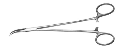 Mosquito Forceps Padgett® Surgical German Stainless Steel Locking Finger Ring Curved Serrated Tips - BeHope