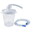 Suction Canister Vacu-aide® Qsu 800 Ml Float Valve Shut-off Lid - Behope