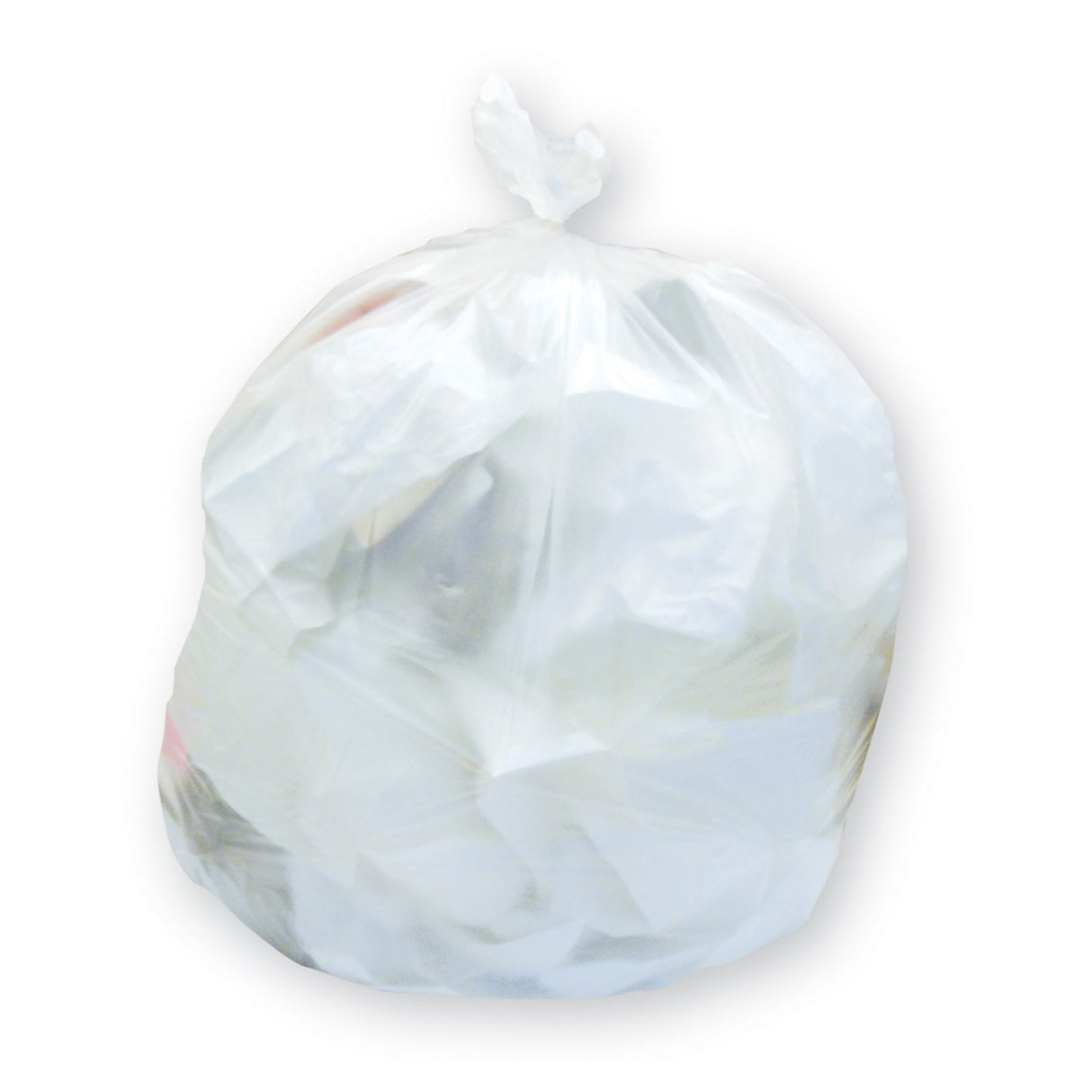 Trash Bag Inteplast Group 16 gal. White LLDPE 0.50 mil 24 X 32 Inch Star Seal Bottom Coreless Roll