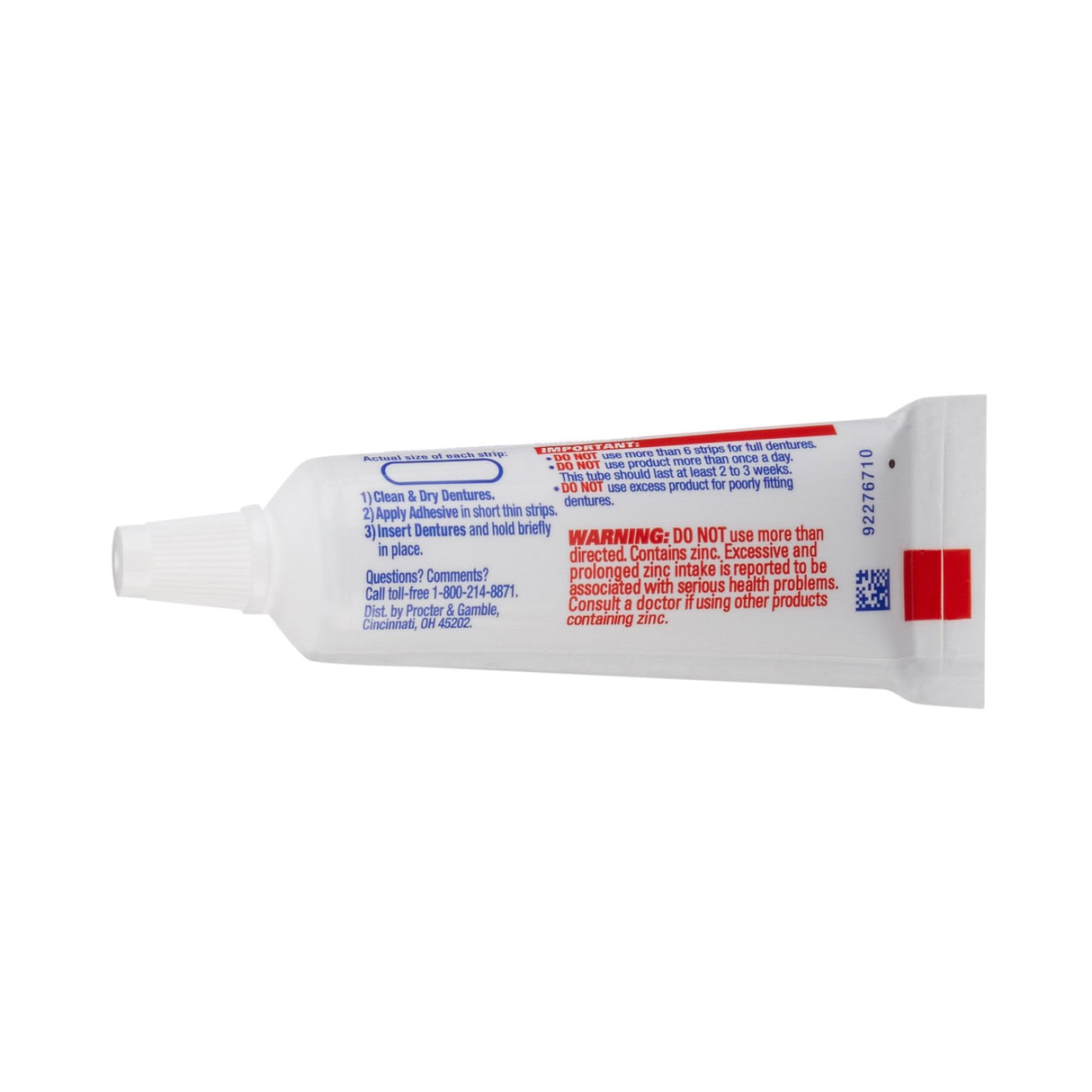 Denture Adhesive Fixodent® Original Cream 0.75 oz. - BeHope
