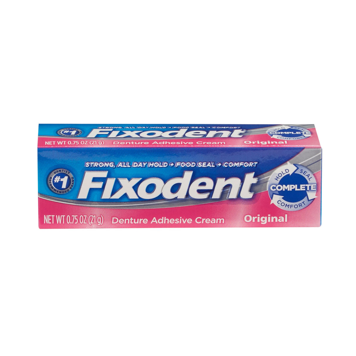 Denture Adhesive Fixodent® Original Cream 0.75 oz. - BeHope