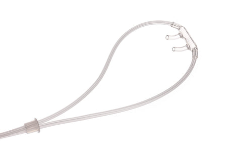 Nasal Cannula Softech® Plus Pediatric Curved Prongs 7 Foot Tubing - BeHope