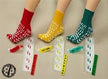Risk Management Slipper Socks Confetti Treads® Single Patient Use - BeHope