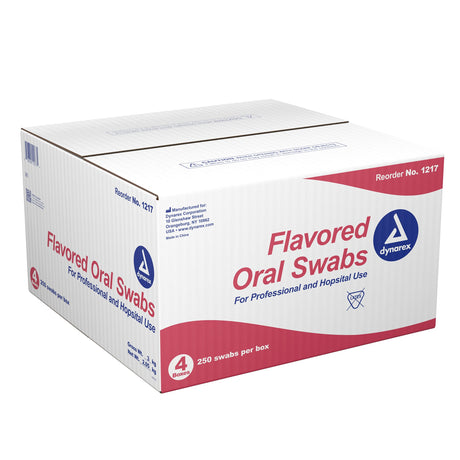 Oral Swab Dynarex® Foam Tip for Oral Hygiene - BeHope