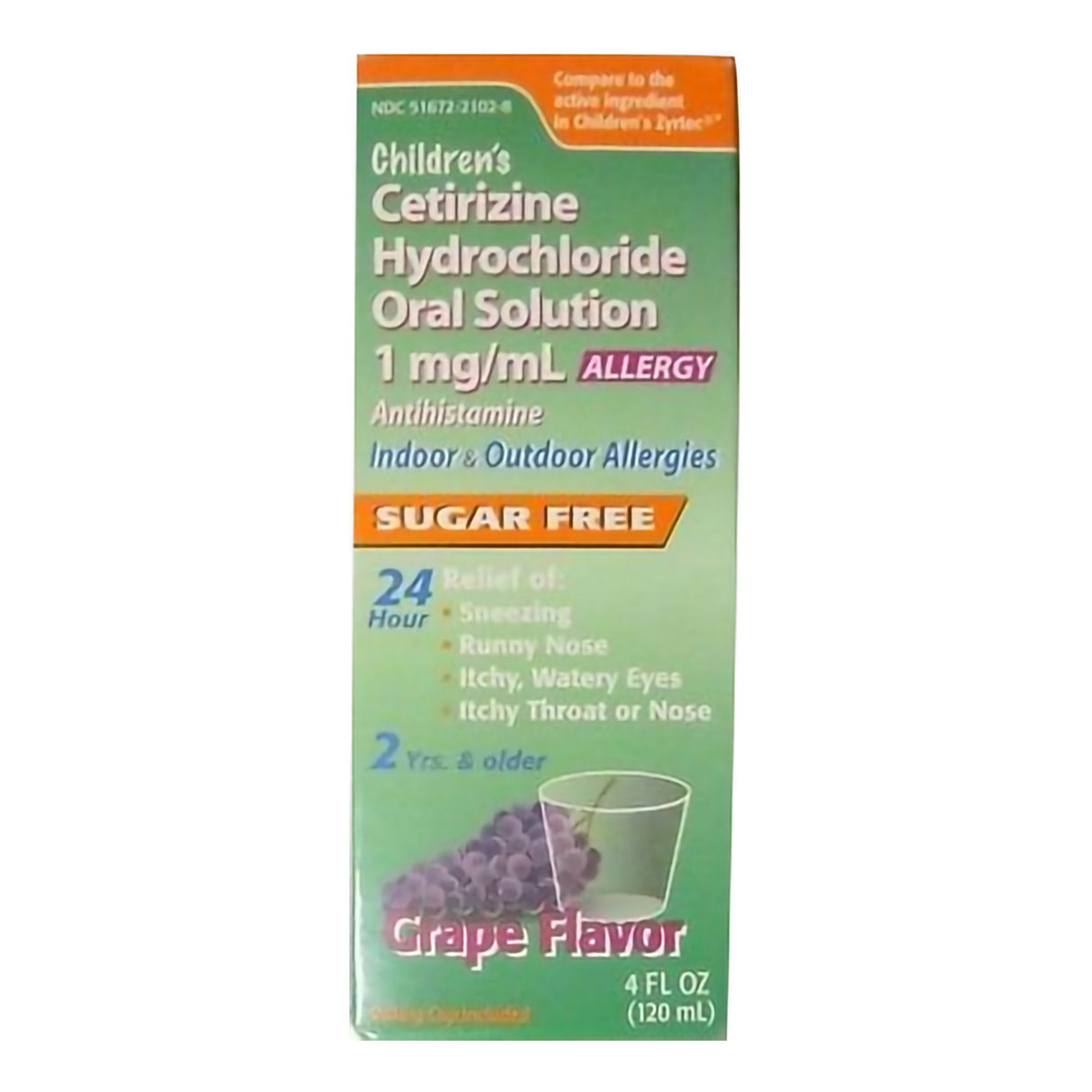 Allergy Relief 1 mg / mL Strength Oral Solution 4 oz. - BeHope