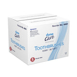 Toothbrush Dynarex® White Adult Soft - BeHope