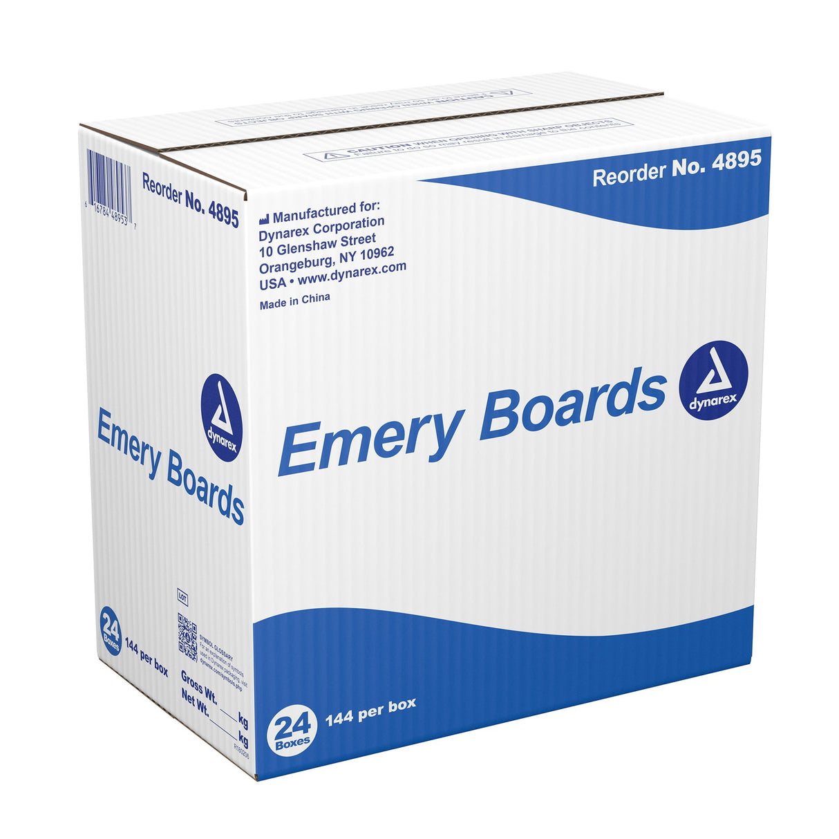Emery Board Dynarex Terra Cotta 4-1/2 Inch - BeHope