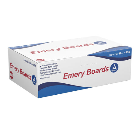 Dynarex Durable Emery Board for Nail Shaping and Smoothing - BeHope