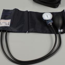 Aneroid Sphygmomanometer Unit Dynarex® Extra Large Cuff Nylon Cuff 34 - 50 cm Pocket Aneroid - BeHope