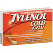 Cold and Cough Relief Tylenol® Cold & Flu Severe 325 mg - 5 mg - 200 mg - 15 mg Strength Caplet 24 per Bottle - BeHope