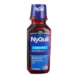 Cold and Cough Relief NyQuil® Cold & Flu 650 mg - 30 mg - 12.5 mg / 30 mL Strength Liquid 8 oz. - BeHope