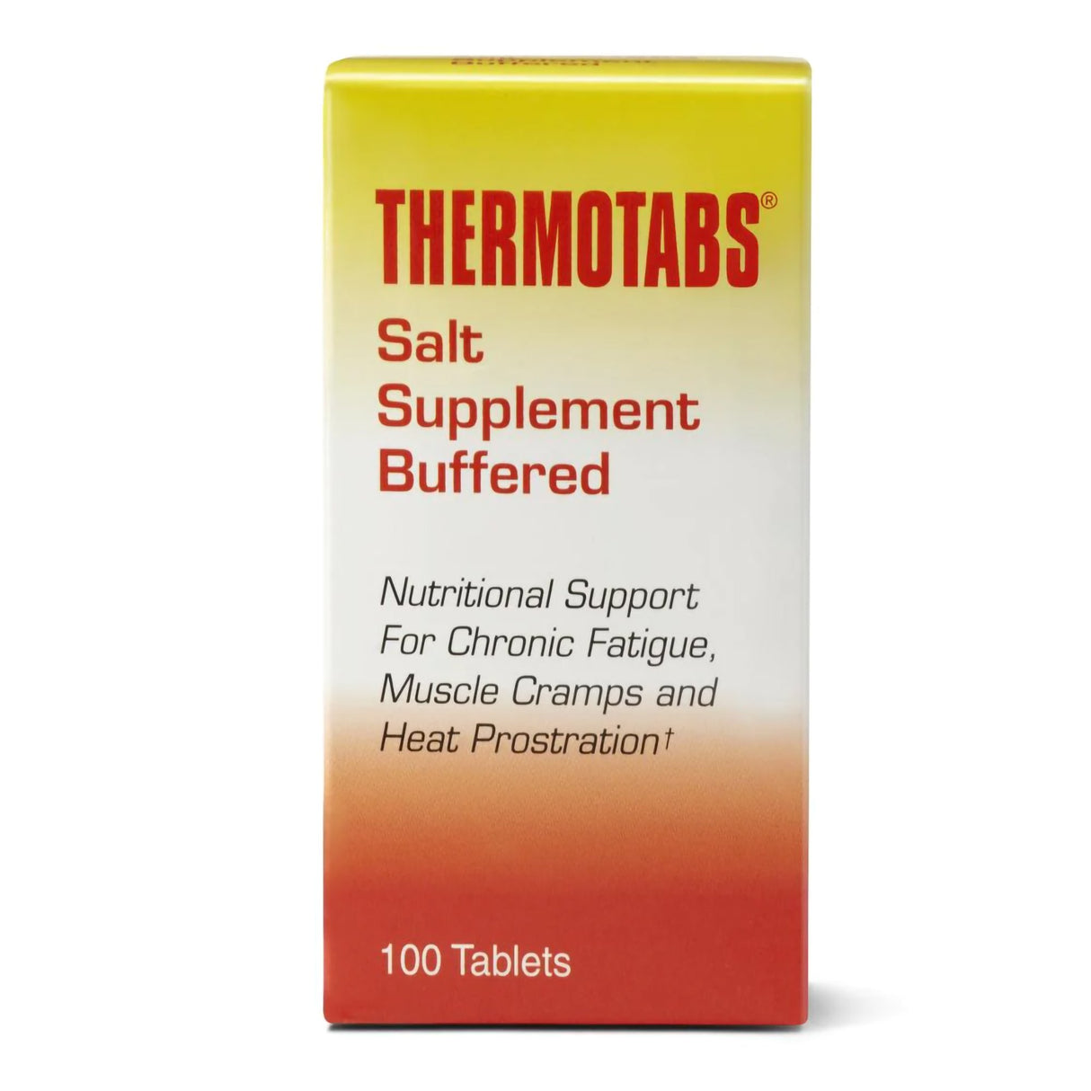 Sodium Chloride Supplement Thermotabs® Tablet 100 per Bottle - BeHope
