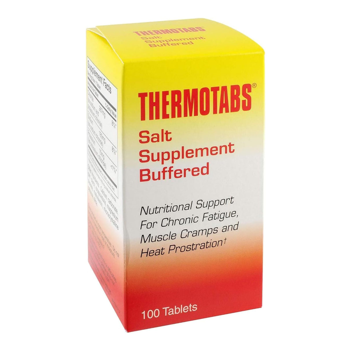 Sodium Chloride Supplement Thermotabs® Tablet 100 per Bottle - BeHope
