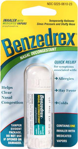 Nasal Decongestant Benzedrex® 250 mg Strength Inhalation - BeHope